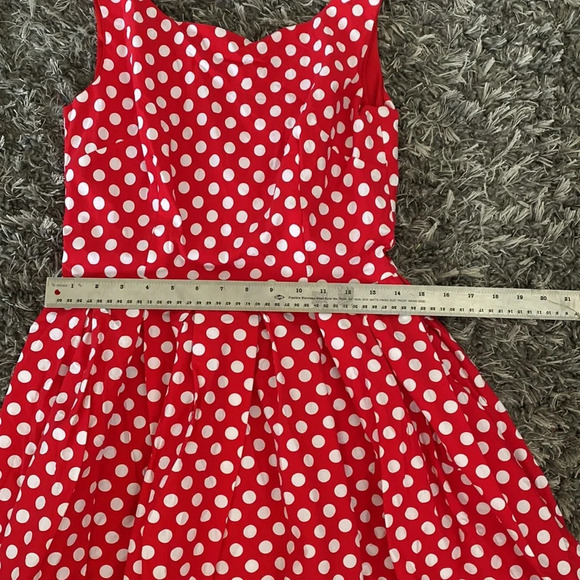 The best rockabilly retro polka dot swing dress ever made - Picture 4 of 13